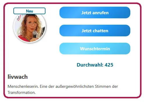 Liv Wach bei Esoterica