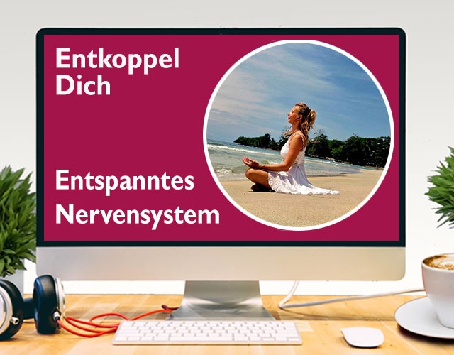 Mockup des Onlinekurses Entspanntes Nervensystem